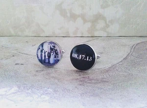 USMC EGA Marine Corps Cufflinks Set Marines Wedding Anniversary Groom Boyfriend - Picture 1 of 3