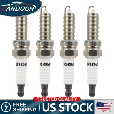 4pcs Iridium & Platinum Spark Plugs For 2014-2016 Kia Forte Koup 1.6L l4 93126 - Image 1 of 4