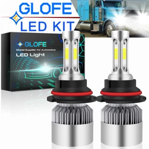 LED 9007 Headlight Lamp Conversion Kit Bulbs for 2000-2016 Peterbilt Pete S2 - Picture 1 of 9