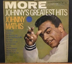 Johnny Mathis - More Johnny's Greatest Hits LP Vinyl Record Columbia CL 1344 - Picture 1 of 8