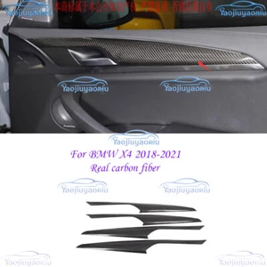 Real carbon fiber Inner Door Strip Panel Decor *4PCS For BMW X4 2018 2019-2021 - Bild 1 von 11