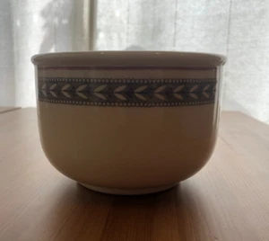 Vintage Restaurant Soup Crock/Bowl by Carr China | Brooklyn Pattern | 5.5 In Rim - Picture 1 of 4