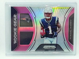 N'Keal Harry 2019 Panini Prizm Rookie Gear PATCH PINK SP - New England Patriots - Foto 1 di 2
