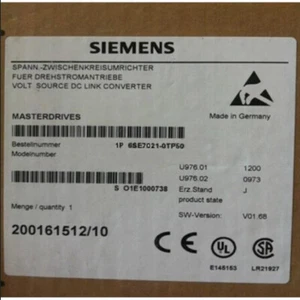 6SE7021-0TP50 SIEMENS SIMOVERT MASTERDRIVES CONTROL DE MOVIMIENTO COMPACTO PLUS INVERSOR - Imagen 1 de 3