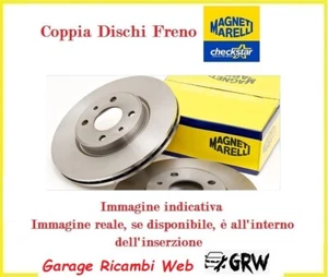 361302040186 Satz 2 Bremsscheiben Marelli vorne für Fiat Panda 500 Ford Ka - Bild 1 von 3