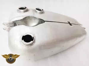 INDIAN CHIEF 1947 TO 1953 PETROL OIL GAS FUEL TANK SOLDERED TIN PLATED - Picture 1 of 13