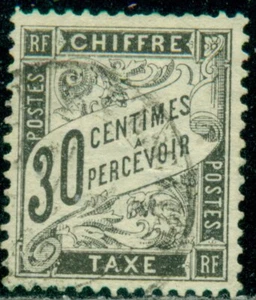 FRANCE SCOTT # J19, USED, VERY FINE, LIGHT CANCEL, GREAT PRICE! - Picture 1 of 1