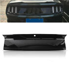 Glossy Black Rear Trunk Panel Decklid Trim Cover For 2015-2020 Ford Mustang GT