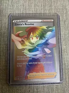 Pokemon Zinnia's Resolve Full Art Hyper Rare (225/203) SS Evolving Skies (NM) - Picture 1 of 1
