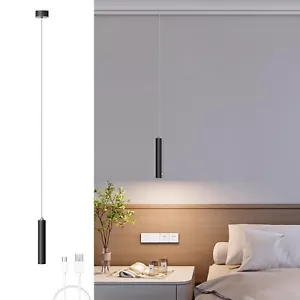 Battery Operated Pendant Light, LED Rechargeable Hanging Light with 4500 mAh ... - Picture 1 of 8