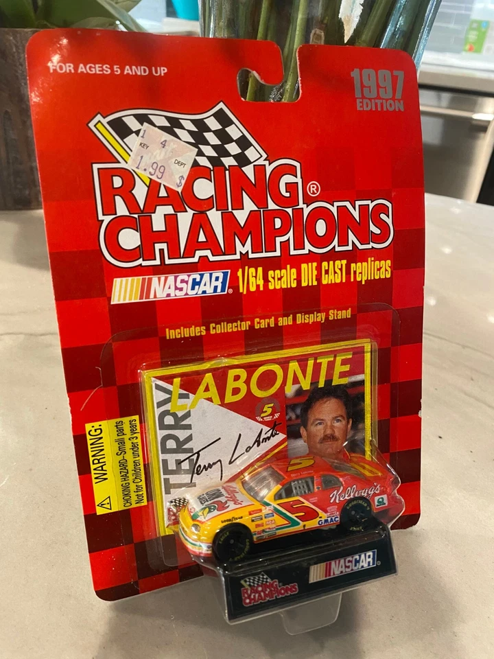Racing Champions 1997 Edizione Nascar Auto Supporto Scheda #5 Terry Labonte - Immagine 1 di 1