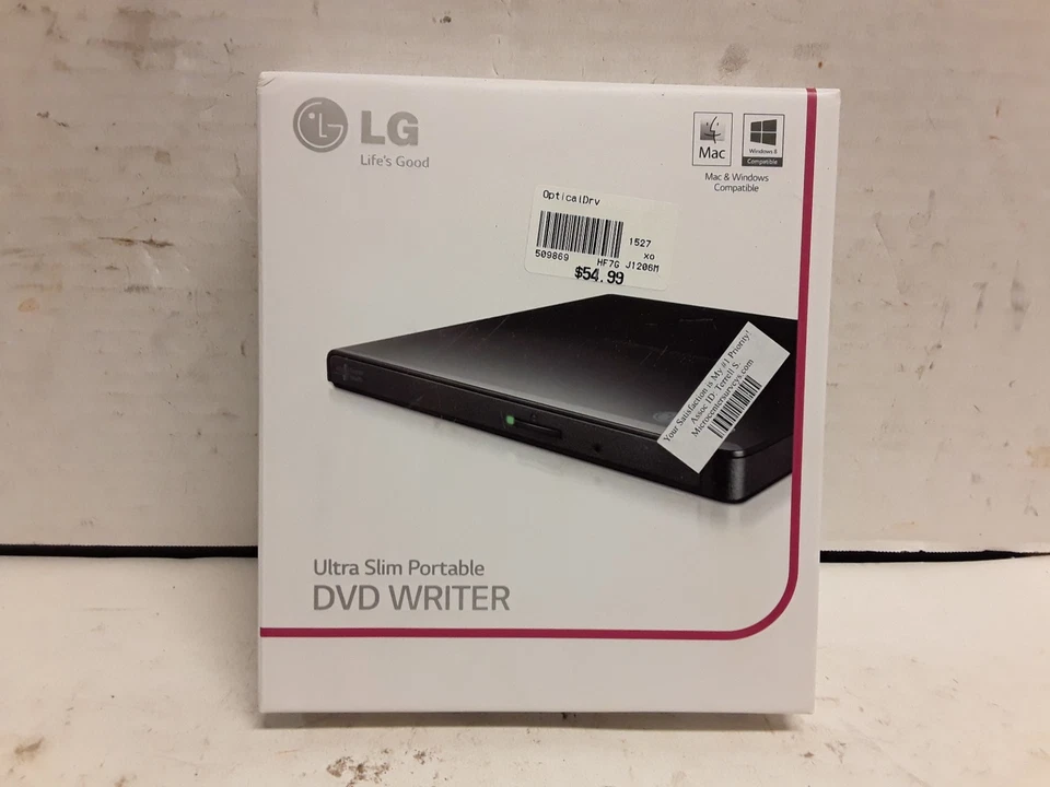 LG ultra slim portable DVD writer new in box - Image 1 of 2