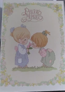 12 Precious Moments Cross Stitch PATTERN Booklet/Leaflet - Picture 1 of 5