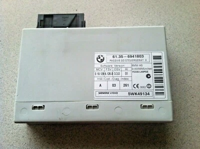 BMW 750i 750Li E65 E66 2004-2008 ~ módulo de control de bloqueo de alarma antirrobo ~ pieza OEM Foto 1 de 4