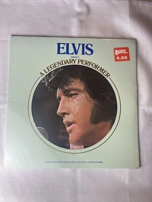 ELVIS PRESLEY LP CPL1-1349 A LEGENDARY PERFORMER 2 FACTORY SEALED HYPE STICKER Foto 1 de 4