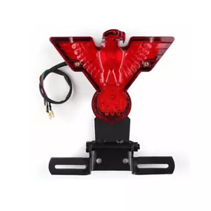 Red Car Motorcycle Soaring Eagle LED Rear Stop Strobe Tail Brake Light Dirt Bike - Picture 1 of 7