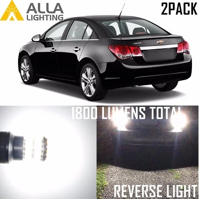 Luz de reversa de respaldo Allá Lighting 921 bombillas LED blancas lámpara de respaldo para Chevy 2x Foto 1 de 4