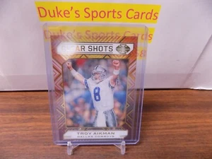 2020 Illusionen - Troy Aikman - Clear Shots Karte #19 - M73 - Bild 1 von 2