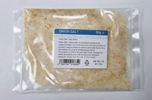 Onion Salt 50g, Seasoning, Premium Quality 100% Natural Vegan Friendly. - Picture 1 of 2