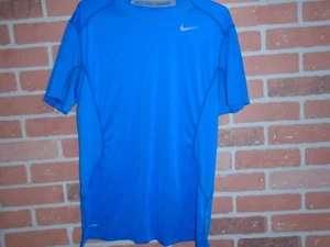 NIKE PRO COMBAT FITTED MENS ATHLETIC TSHIRT ADULT MEDIUM - Picture 1 of 4