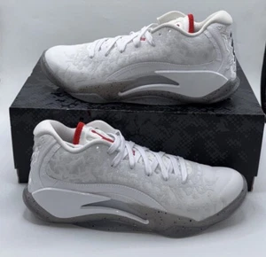 Jordan Zion 3 Fresh Paint Youth Size 6.5Y Sneakers White Red Cement DV3869-106 - Bild 1 von 6