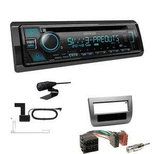 Kenwood CD-Receiver Radio DAB+ Bluetooth für Lancia Ypsilon 2003-2011 anthrazit - Bild 1 von 5