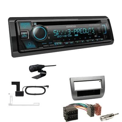 Kenwood KDC-BT960DAB Radio DAB+ Bluetooth für Lancia Ypsilon 2003-2011 anthrazit - Bild 1 von 4