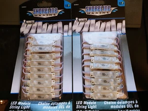 Lot of 2 Shoreline Marine LED Module String Lights. Color: White. 10ft - Picture 1 of 3