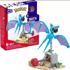 Mega Bloks Pokemon Zubat's Midnight Flight Construir con Movimiento 61 PIEZAS Nuevo - Imagen 1 de 8