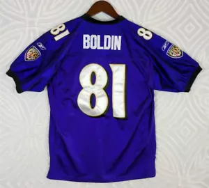 Anquan Boldin Baltimore Ravens Reebok Onfield Jersey Stitched Youth XL (16-18) - Picture 1 of 17