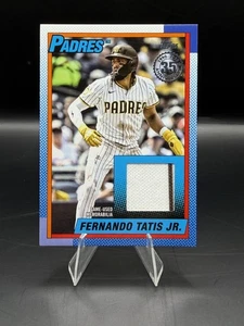 Camiseta Topps Relics 2025 actualización 1990 90RU-FT Fernando Tatis Jr San Diego - Imagen 1 de 2