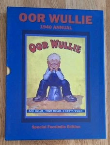 Oor Wullie 1940, Special Facsimile Edition, 2007, Hard Slip In Case Next Day Del - Picture 1 of 20