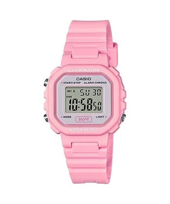 Reloj de pulsera Casio Illuminator 30,4 mm resina rosa para mujer LA-20WH-4A1 Foto 1 de 4