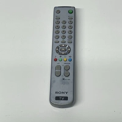 Sony TV Remote Control RM-889 Genuine Original for Trinitron KV14LM1U TV - Image 1 of 4
