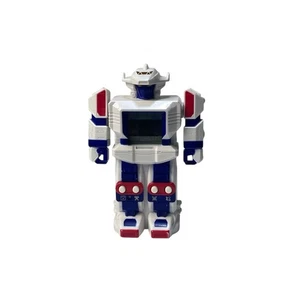 Vintage Power Rangers White Megazord LCD Handheld Video Game Bandai 1998 GETESTET - Bild 1 von 8