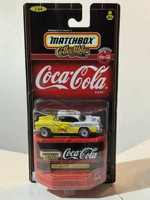 Matchbox Collectibles Coca-Cola Brand 1955 Chevy Bel Air Hardtop 1:64 Scale - Image 1 of 4