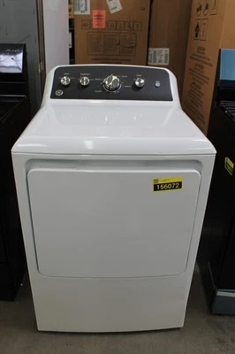 GE GTD48EASWWB 27" White Front Load Electric Dryer NOB #156072 - Image 1 of 4