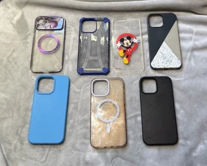 Apple iPhone 13 Pro Max Hülle Set 7 verschiedene Stile Farben Marken Handyhüllen - Bild 1 von 4