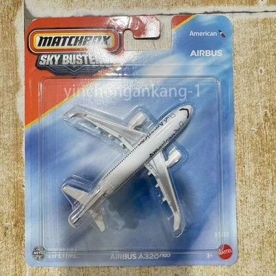Matchbox Sky Busters American Airlines Airbus A320 Neo New USPS 2025 Release - Image 1 of 4