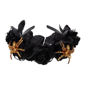 Diadema Rosa Artificial Cosplay Diademas Halloween Tocado - Imagen 1 de 12