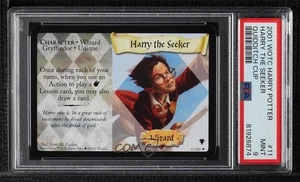 2001 Harry Potter TCG - Quidditch Cup Harry the Seeker #11 PSA 9 MINT - Picture 1 of 2