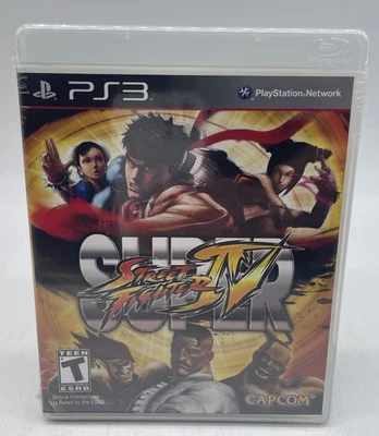  Super Street Fighter IV (Sony PlayStation 3, 2010) Brand New Sealed - Image 1 of 3