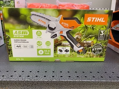 STIHL GTA 26 Battery Pruning Saw Kit battery, charger, bar oil, saw, storage bag - Image 1 of 4