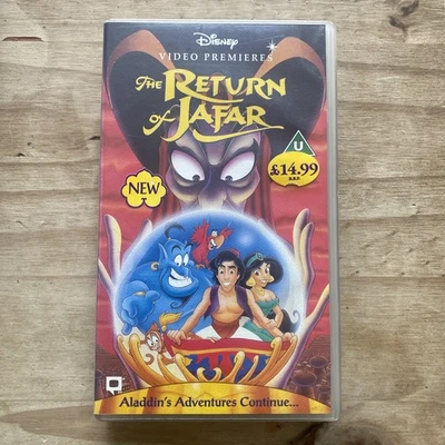 Aladdin - The Return Of Jafar VHS Video Tape Walt Disney Video Premiers 1995 - Bild 1 von 3