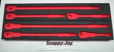 Snap On EUA NOVO 2 peças conjunto de espuma para catracas de cabeça fixa e flexível de 1/2” com caixa - Imagem 1 de 4