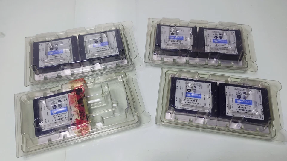 Seven New Vicor VI-AIM-C1 AC Input Modules 85-264 VAC Input 47-440Hz  - Image 1 of 4