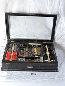 Antiker Oculus Refraktionskasten Okulist Brille Augenarzt Optiker Deko Sammler - Bild 1 von 20