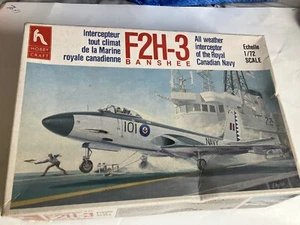 Hobbycraft. F2H-3, Banshee Militärflugzeug, 1:72, teilmontiert mit Karton - Bild 1 von 13