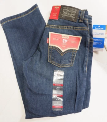 Jeans ajustados elásticos Levi's 511, talla 7 Foto 1 de 3