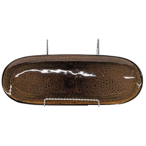 Bowring Savannah Brown Tortoise Charcuterie Tray Serving Platter Farmhouse Decor - Picture 1 of 9